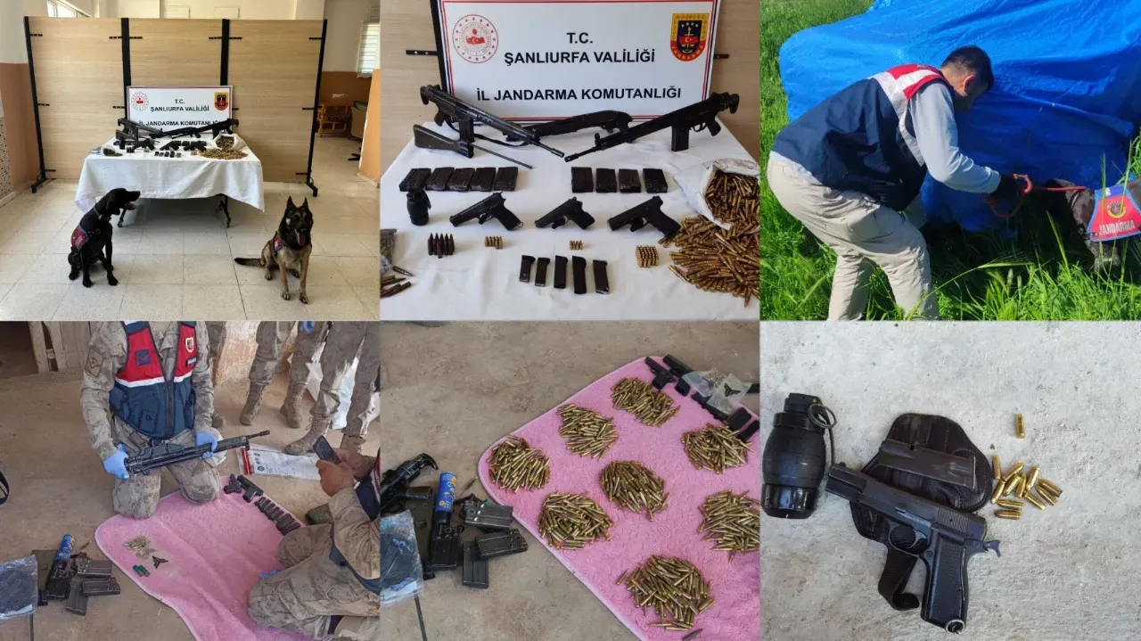Şanlıurfa’da silah kaçakçılığı operasyonu: 3 gözaltı
