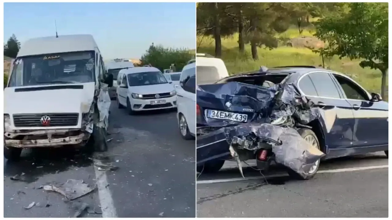 Suruç Ölüm Yolunda Yine Kaza: 2 Yaralı
