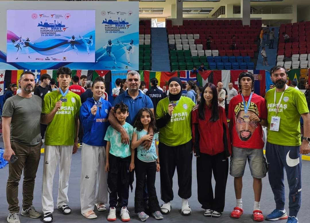 Avrupa Taekwondo Şampiyonasında Şanlıurfa Rüzgarı Esti