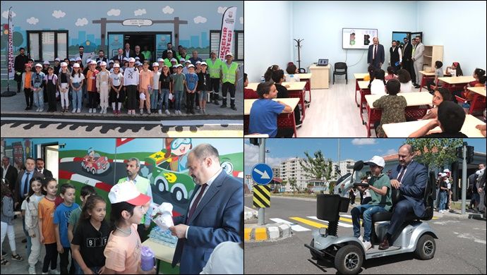 Başkan Gülpınar, Minik Çocuklarla Güvenli Trafik Eğitimine Katıldı