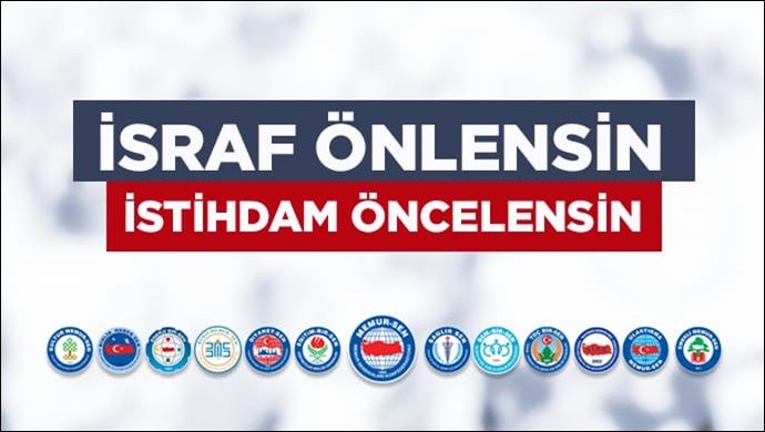 Coşkun :İsraf Önlensin, İstihdam Öncelensin