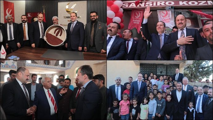 Genel Başkan Erbakan ve Başkan Gülpınar’ın İlçe Temasları