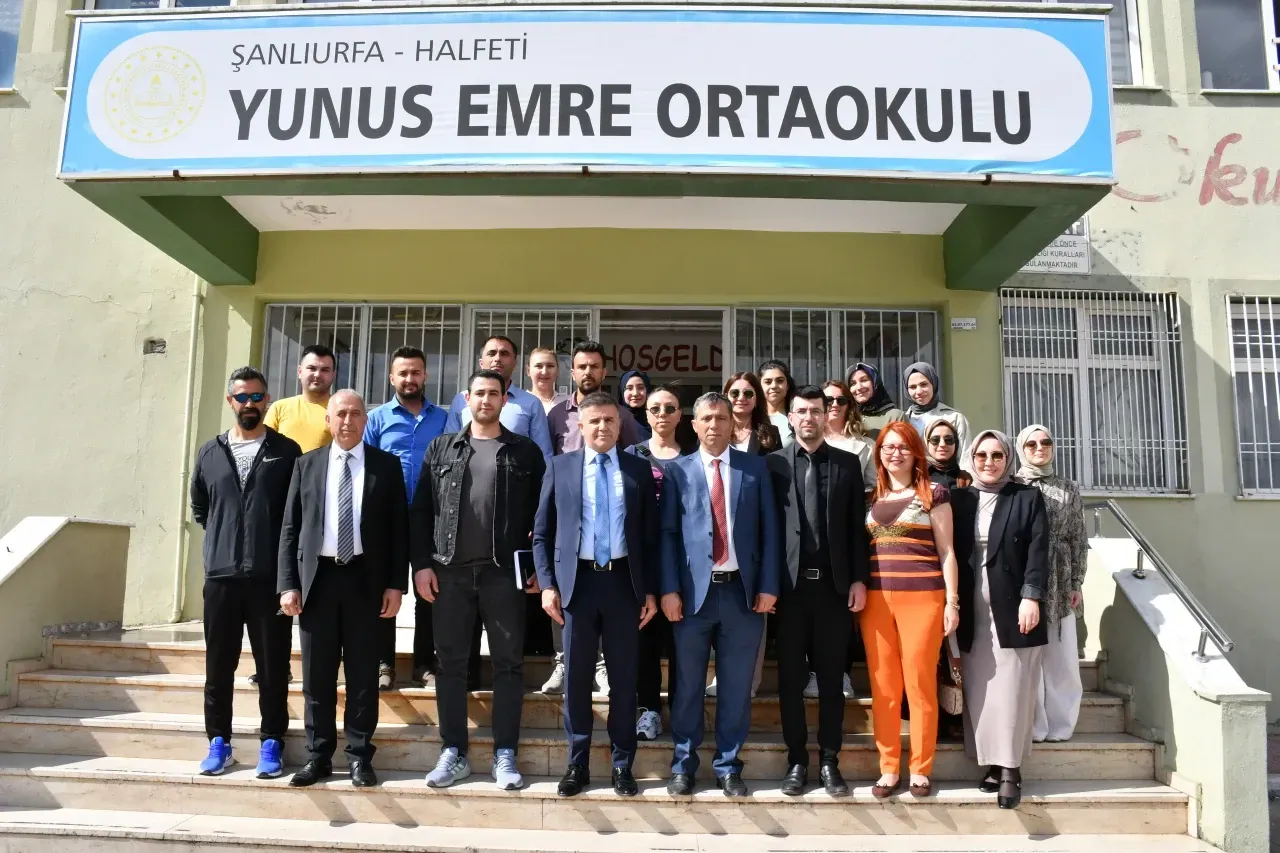 Halfeti’de Öğrenci ve Öğretmenlerle Buluşma