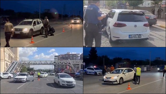 Şanlıurfa’da şok uygulama:13 aranan şahıs yakalandı