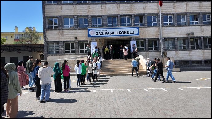 Siverek’te gerçeğini aratmayan YKS düzenlendi
