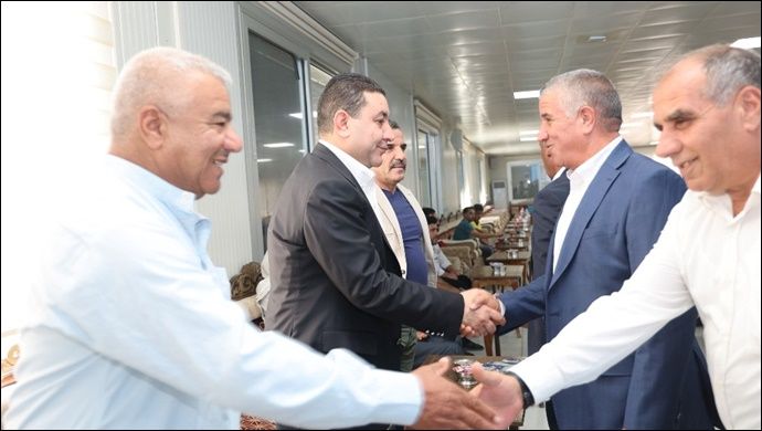 Başkan Özyavuz Harranlı Hemşehrileriyle Bayramlaştı