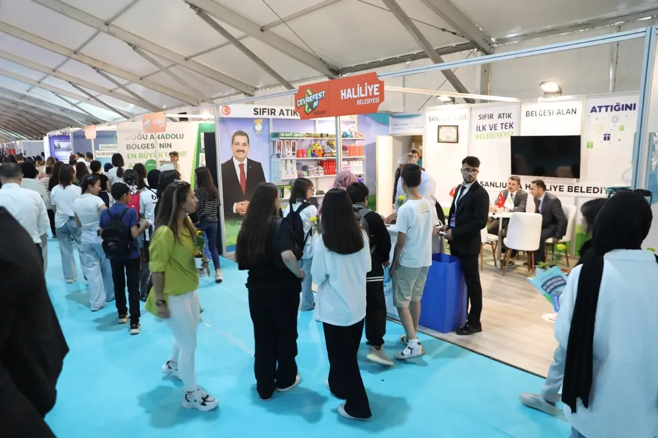 Haliliye Belediyesi, Sıfır atık projeleriyle Çevrefest ‘te ilgi görüyor