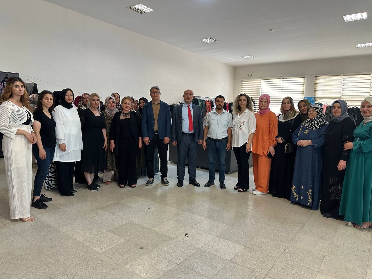 Karaköprü’de kursiyerler emeklerini sergiledi