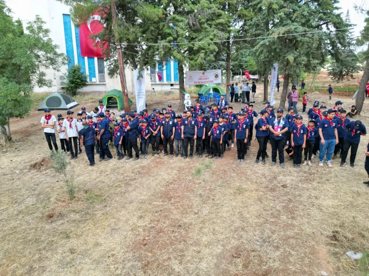 Şanlıurfalı çocuklar izci kampında buluştu