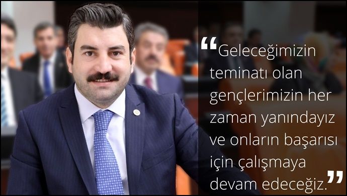 Vekil Eyyüpoğlu: Her zaman gençlerimizin yanındayız!