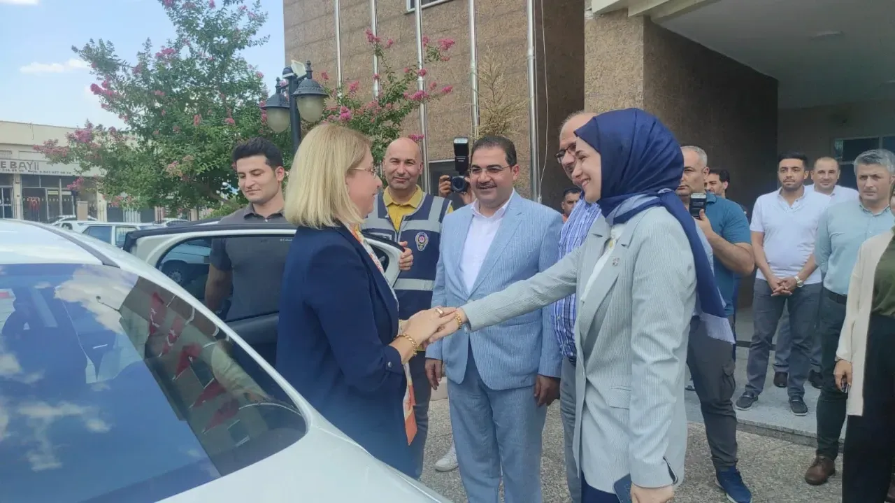 Haliliye’de Veda Töreni: Kaymakam Serap Özmen Çetin’e Uğurlama