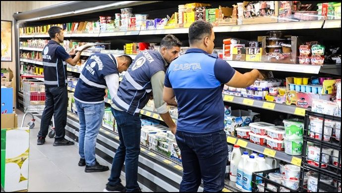 Harran ‘da Zabıta Ekiplerinden Zincir Marketlere Denetim