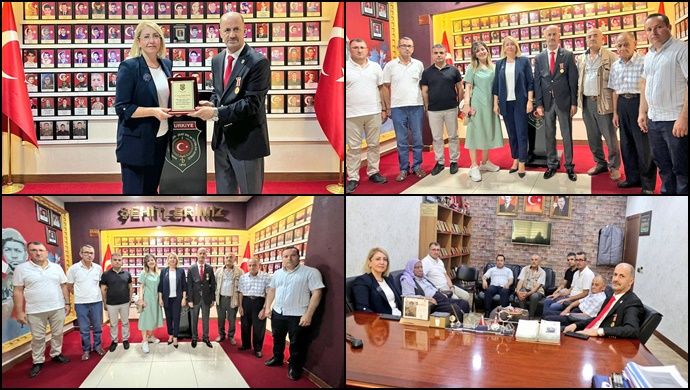 Kaymakam Özmen’den Başkan Yavuz’a Veda Ziyareti