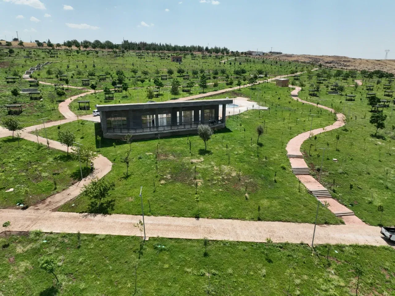 Şanlıurfa Büyükşehir Belediyesi’nden Siverek’e devasa park