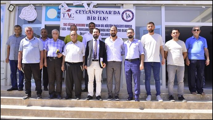 Ceylanpınar Belediyesi ile TAÇ Eğitim Kursu arasında protokol yapıldı