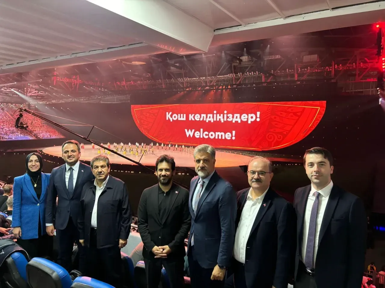 Bilal Erdoğan ve Emin Önen, Dünya Göçebe Oyunları için Kazakistan’da