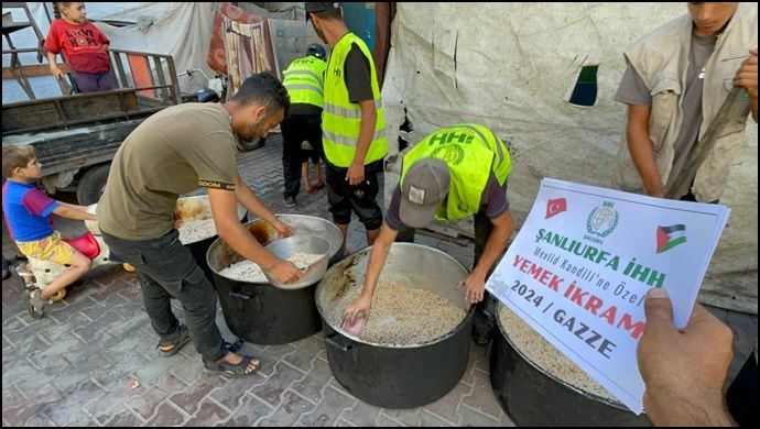 Gazze’den Şanlıurfa’ya teşekkür mesajı