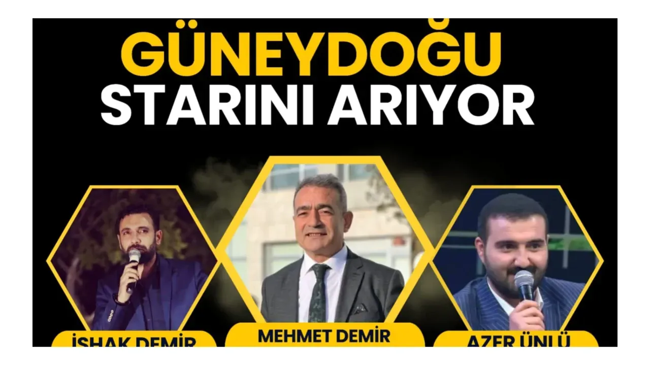 Güneydoğu Starını Arıyor Yarışması 1 Ekim’de Yeniden Başlıyor