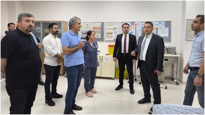 İl Sağlık Müdürü Mesai Sonrası Hastaneleri İnceledi