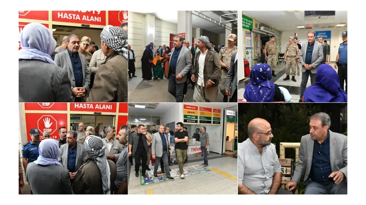 Vali Şıldak’tan Gece Yarısı Hastane Denetimi