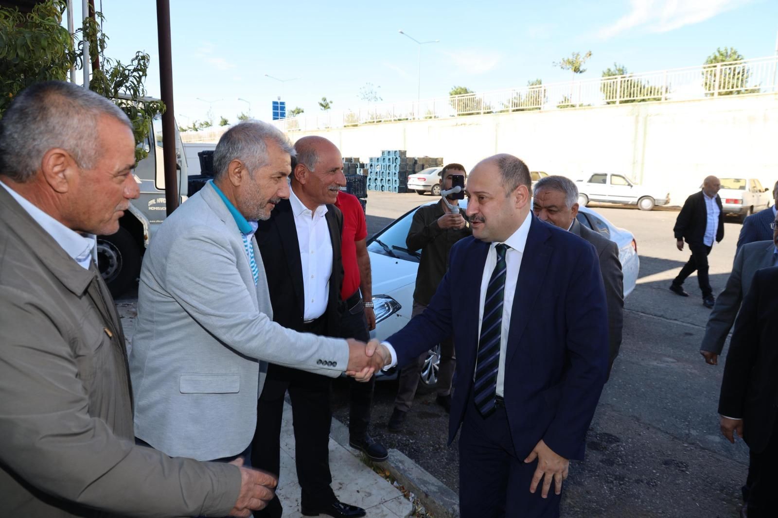 Başkan Gülpınar,esnafla bir araya geldi