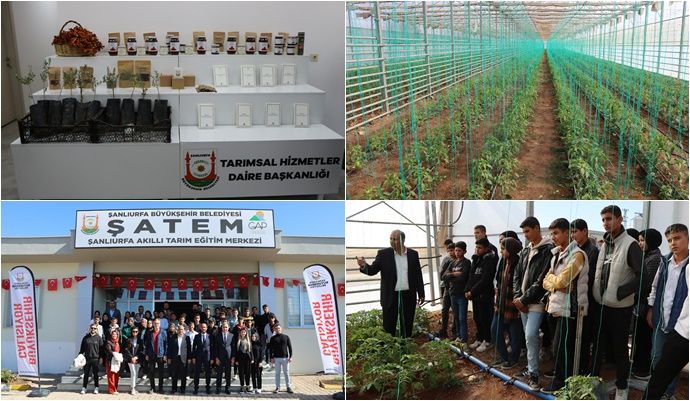 Büyükşehir’den Öğrencilere Topraklı Ve Topraksız Sera Konularında Eğitim