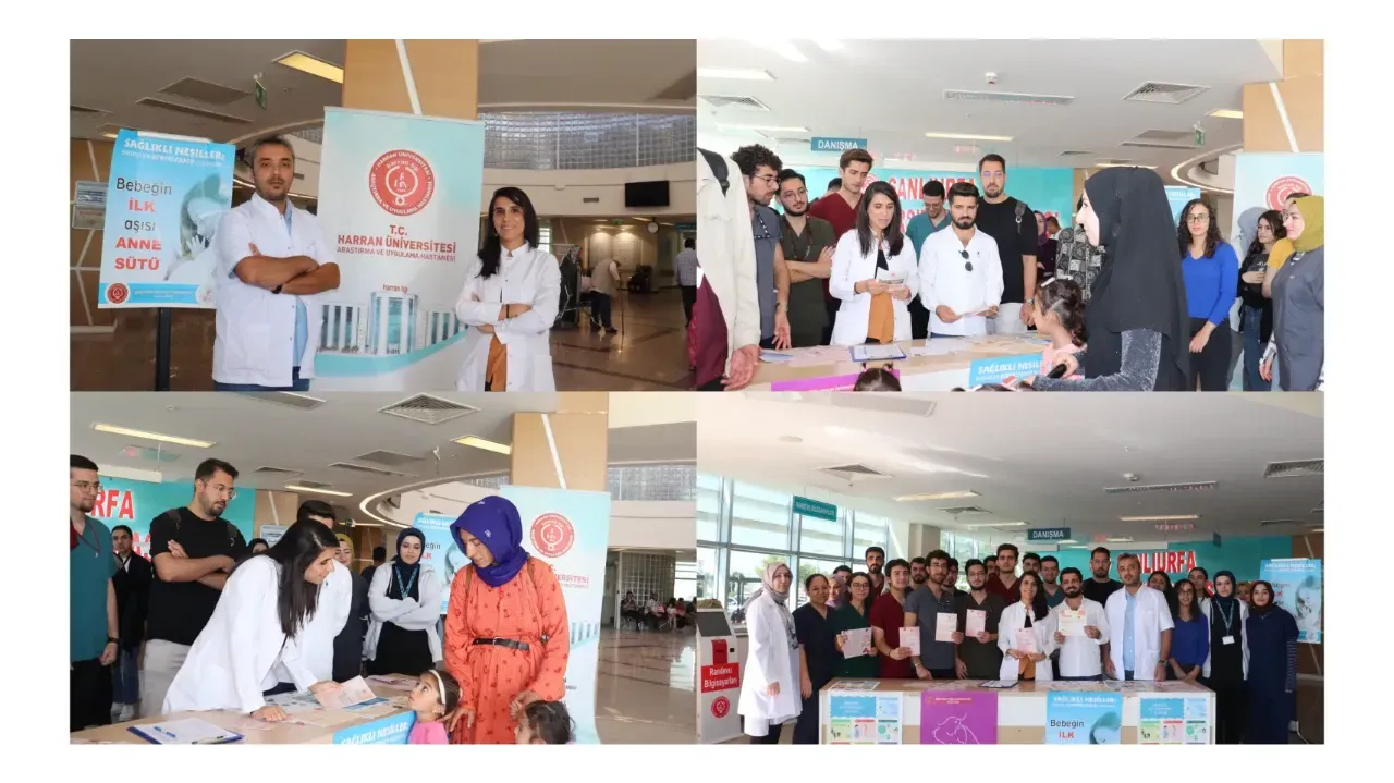 Harran Üniversitesi Hastanesi’nde “Emzirme Haftası” Etkinliği