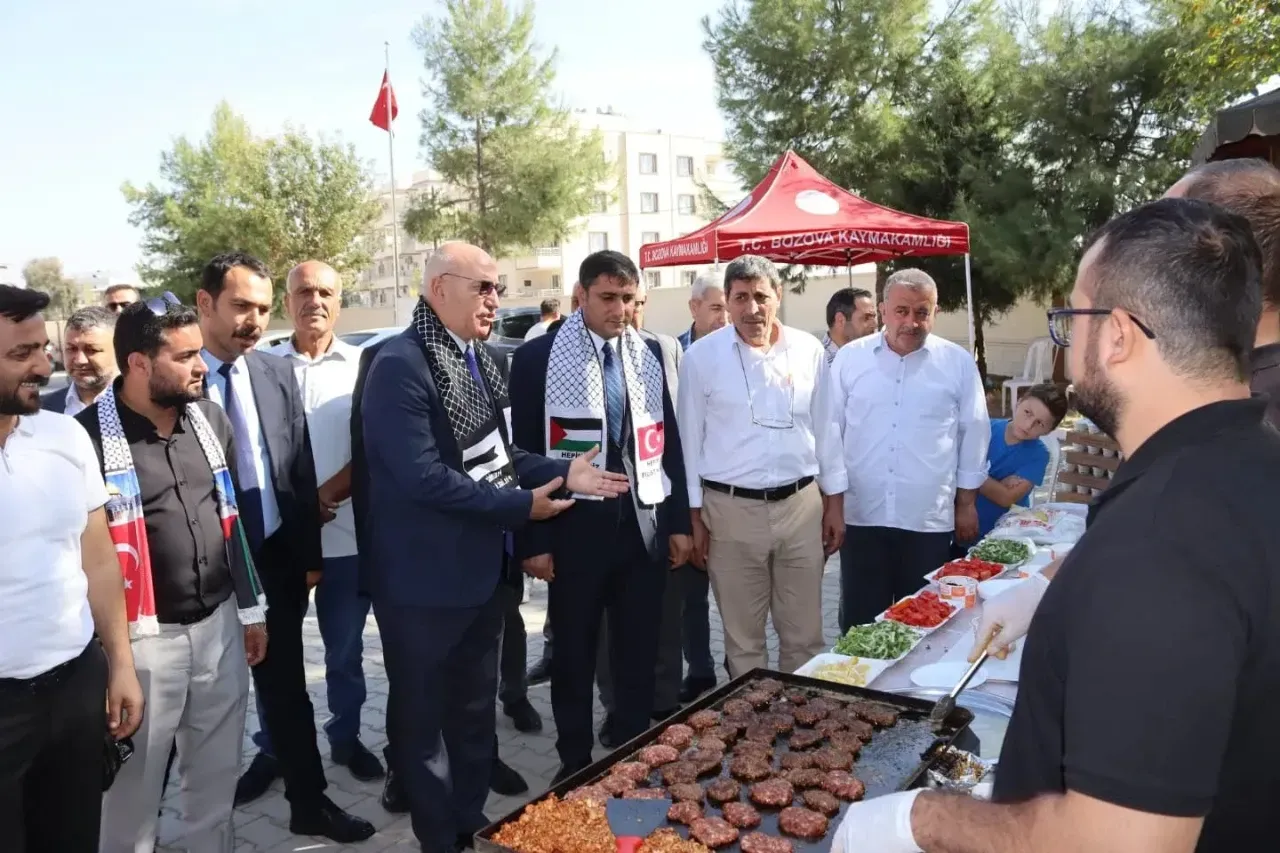 Şanlıurfa CHP’den “Filistine Destek” kermesini destek verdik