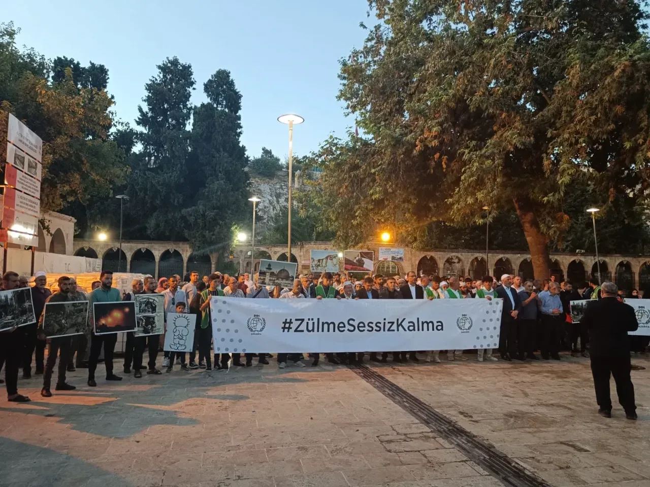 Şanlıurfa İHH’dan Gazze Direnişi’ne Destek: Urfa’dan Gazze’ye Direnişe Bin Selam