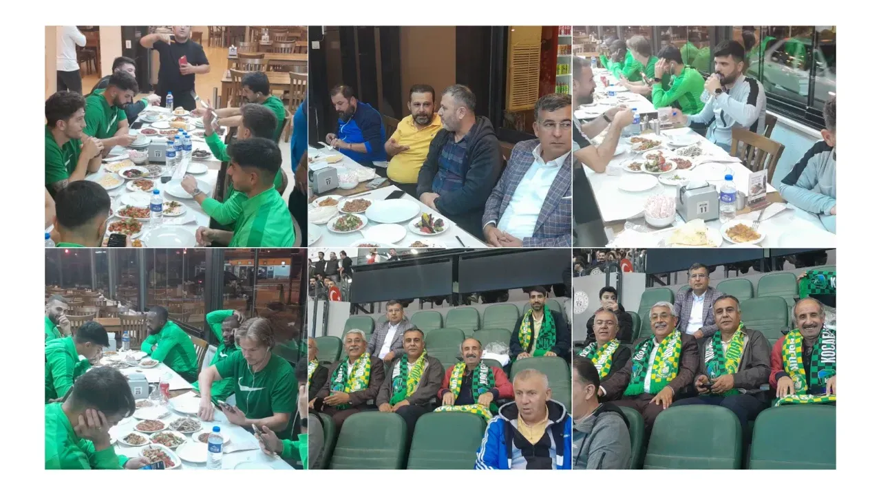 Şanlıurfaspor Kocaelispor Maçı Sonrası Şanlıurfalılar Derneği’nden Misafirperverlik