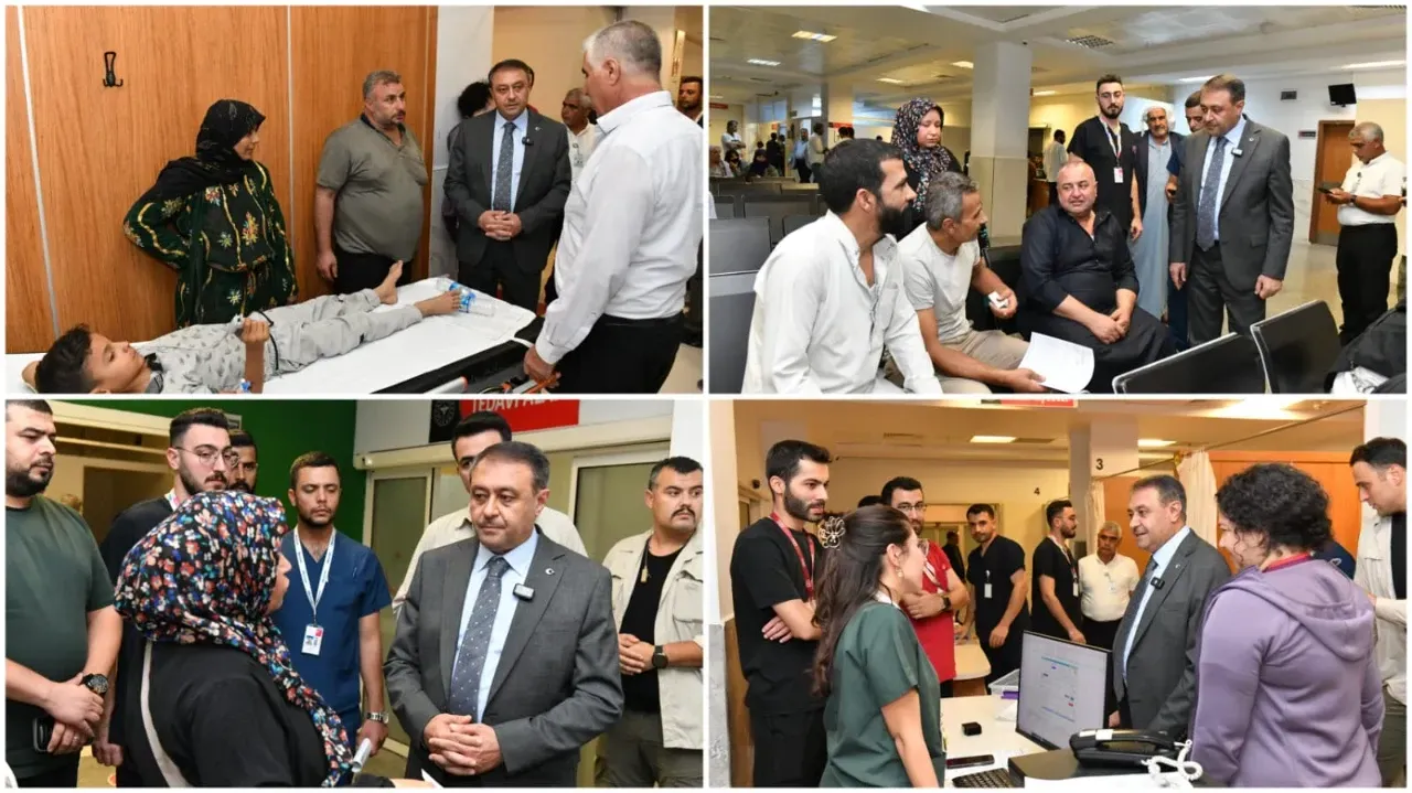 Vali Şıldak ‘ın hastane denetimleri sürüyor