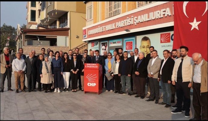 CHP Şanlıurfa İl Başkanlığı’ndan Ahmet Özer açıklaması