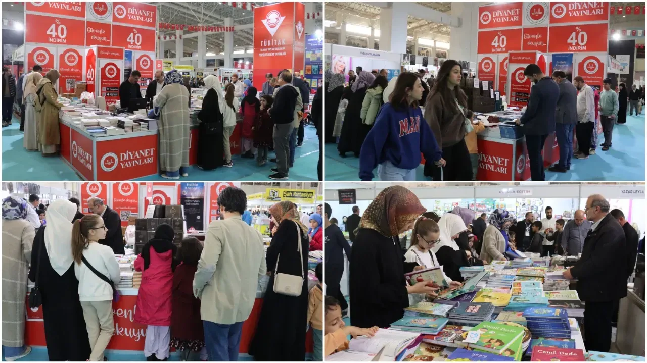 Diyanet Yayınlarına Şanlıurfa Kitap Fuarı’nda Yoğun İlgi