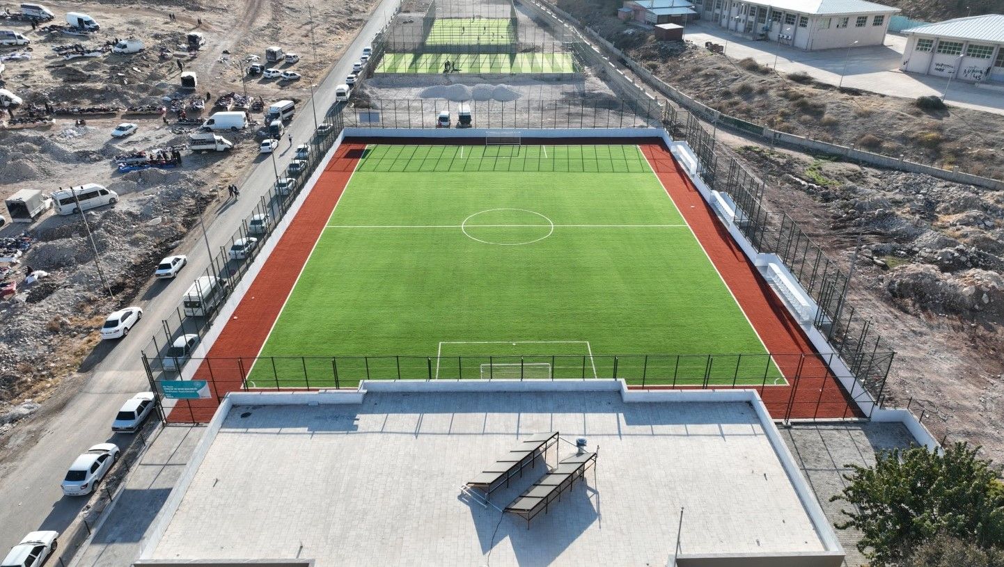 Eyyübiye Yenice spor kompleksi açılışa hazır