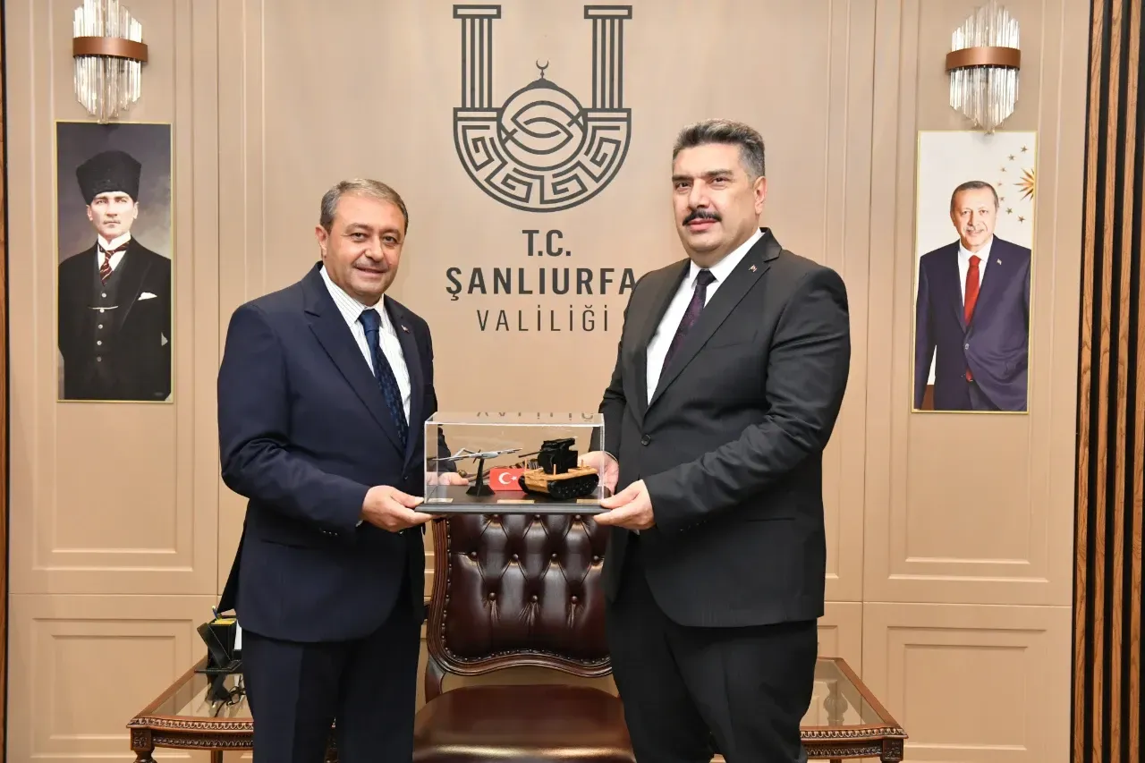 HAVELSAN Genel Müdürü Mehmet Akif Nacar’dan Şanlıurfa Valisi Hasan Şıldak’a Ziyaret