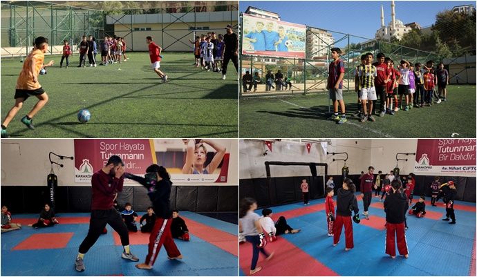 Karaköprü’de Spor Kurslarına İlgi Arttı