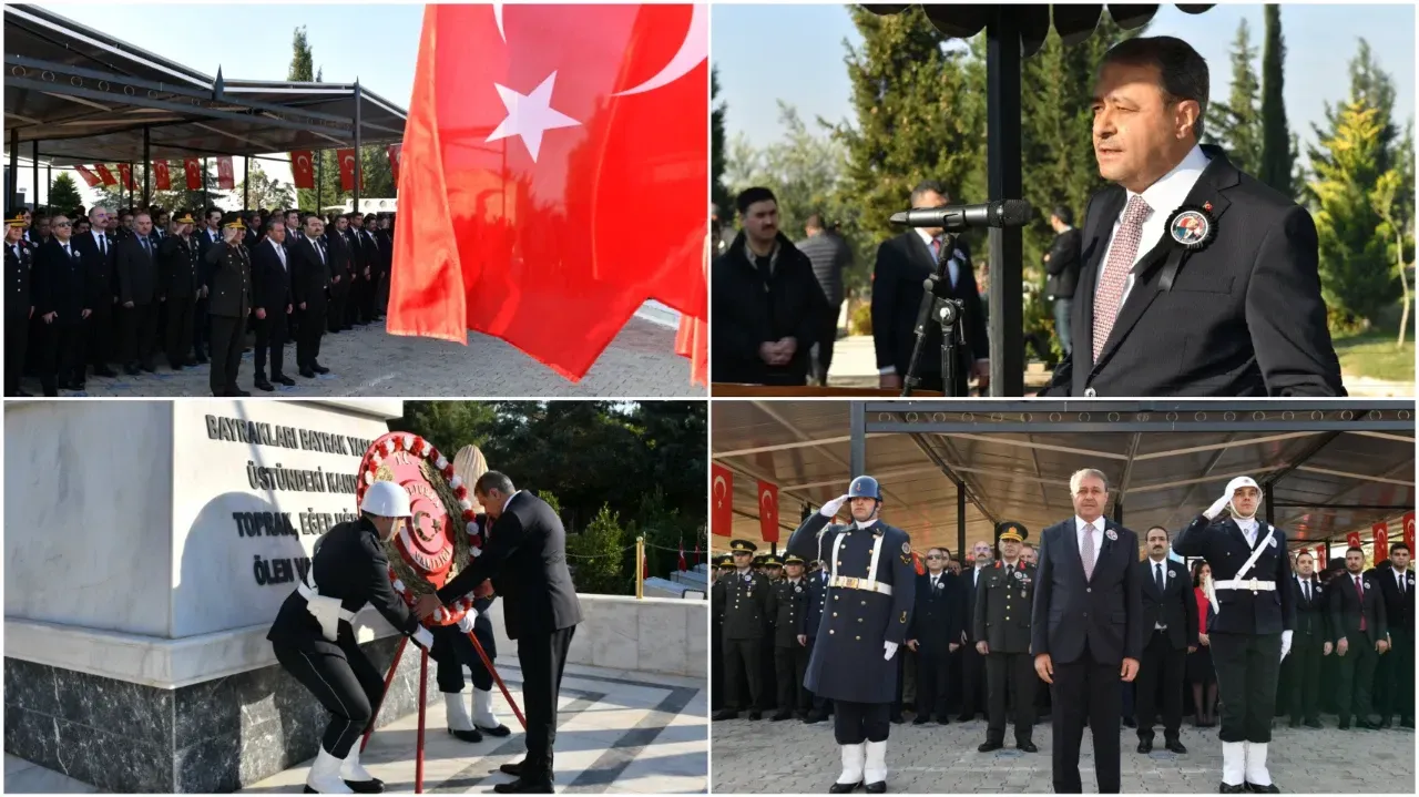 Şanlıurfa’da 10 Kasım Atatürk’ü Anma Töreni Düzenlendi