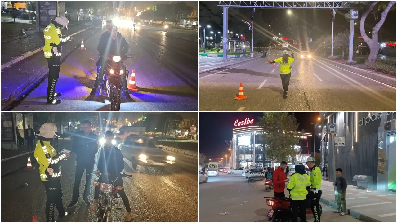 Şanlıurfa’da Motosiklet Denetimleri Sürüyor