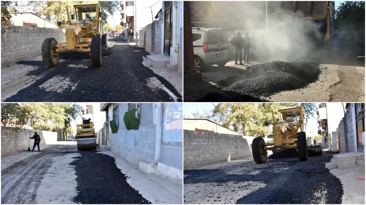 Siverek Belediyesi Üst Yapı Çalışmalarını Aralıksız Sürdürüyor