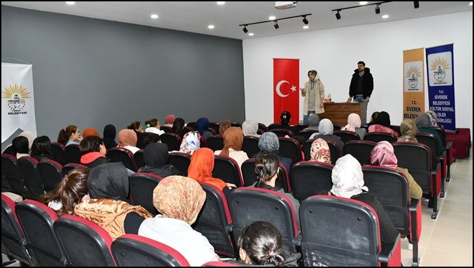 Siverek’te Kadınlara Sağlık Eğitimi Verildi