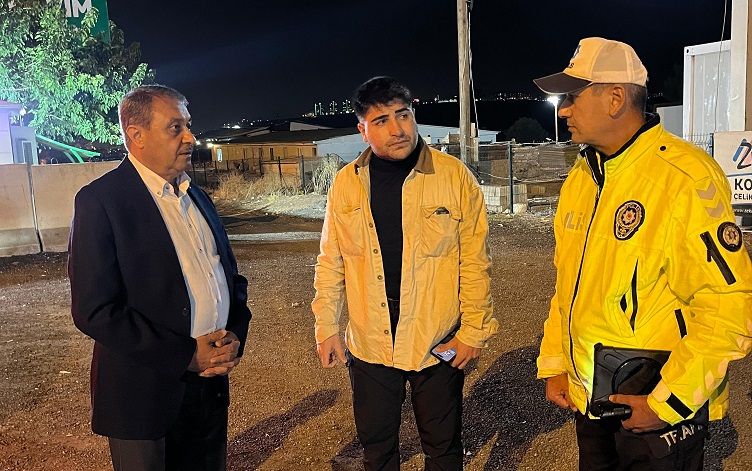 VALİ ŞILDAK GECE DE SAHADA