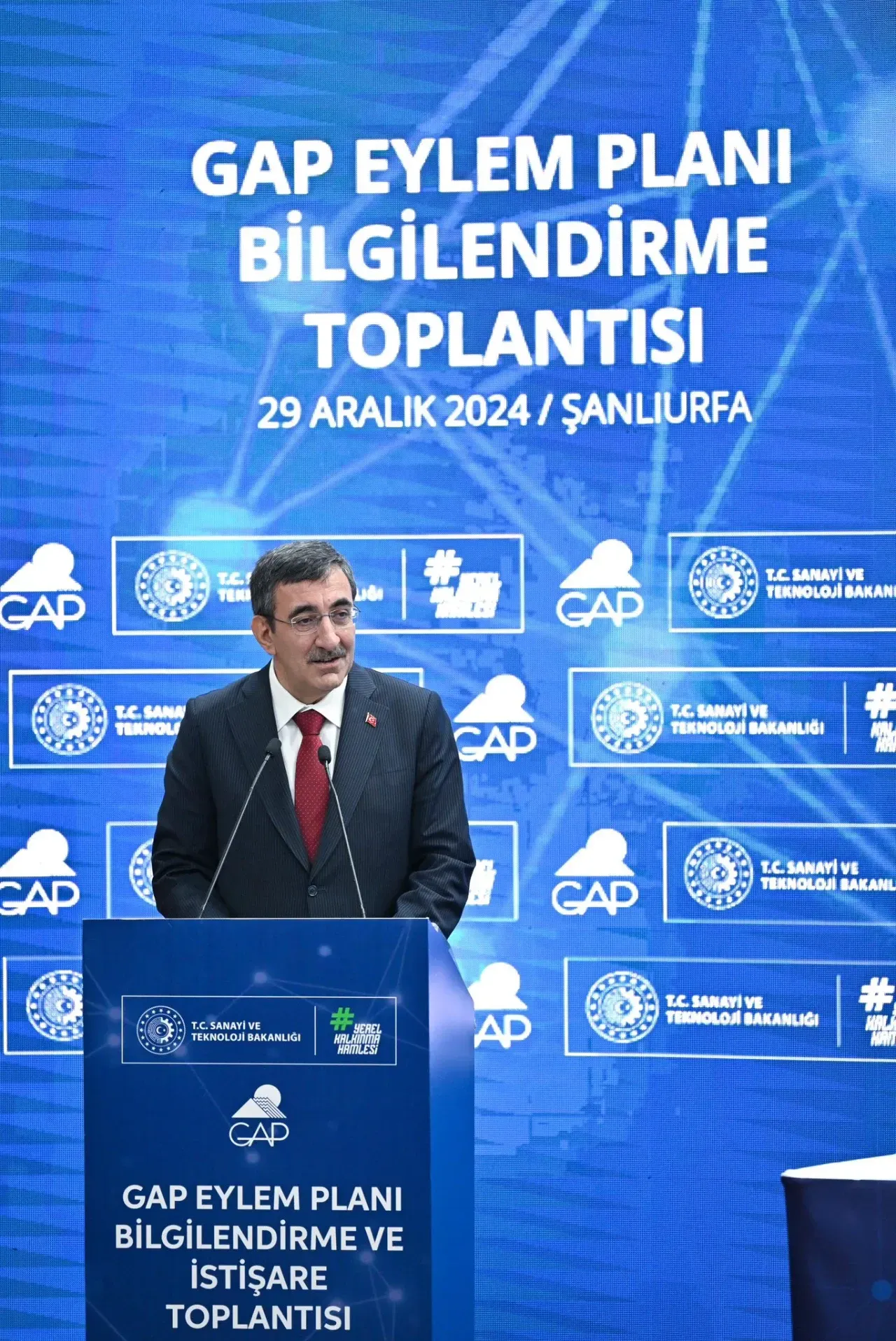 Cumhurbaşkanı Yardımcısı Cevdet Yılmaz’dan GAP Eylem Planı Açıklaması