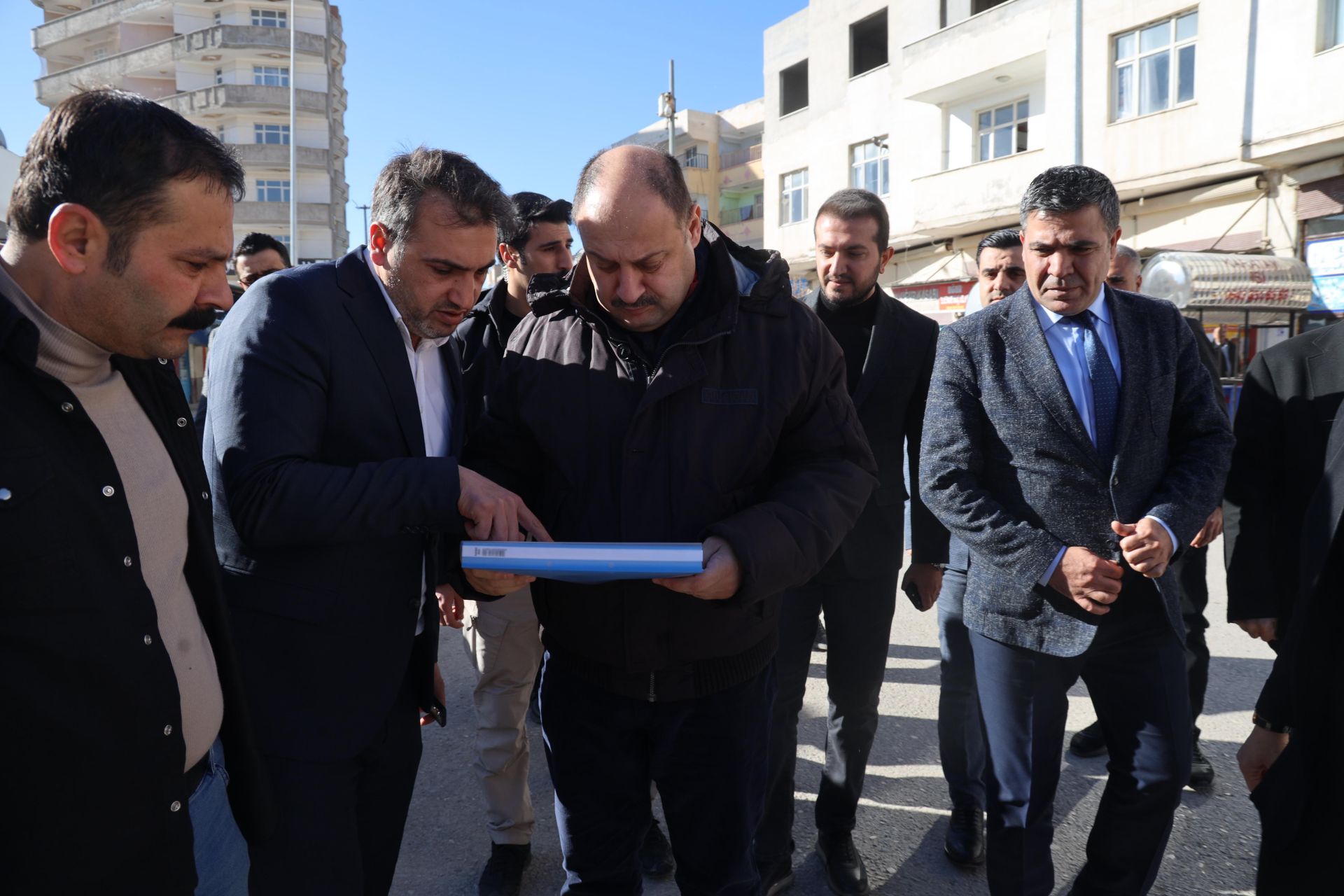 GÜLPINAR, SURUÇ’TA YATIRIMLARI İNCELEDİ
