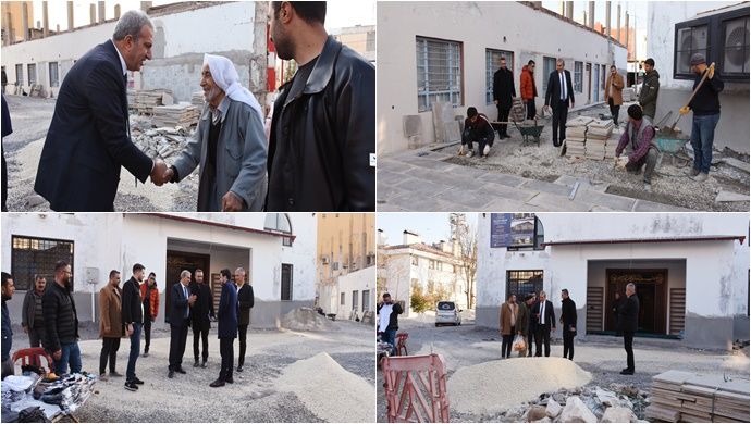 Hilvan Belediyesi’nden Hacı Maksut Camisine Büyük Destek