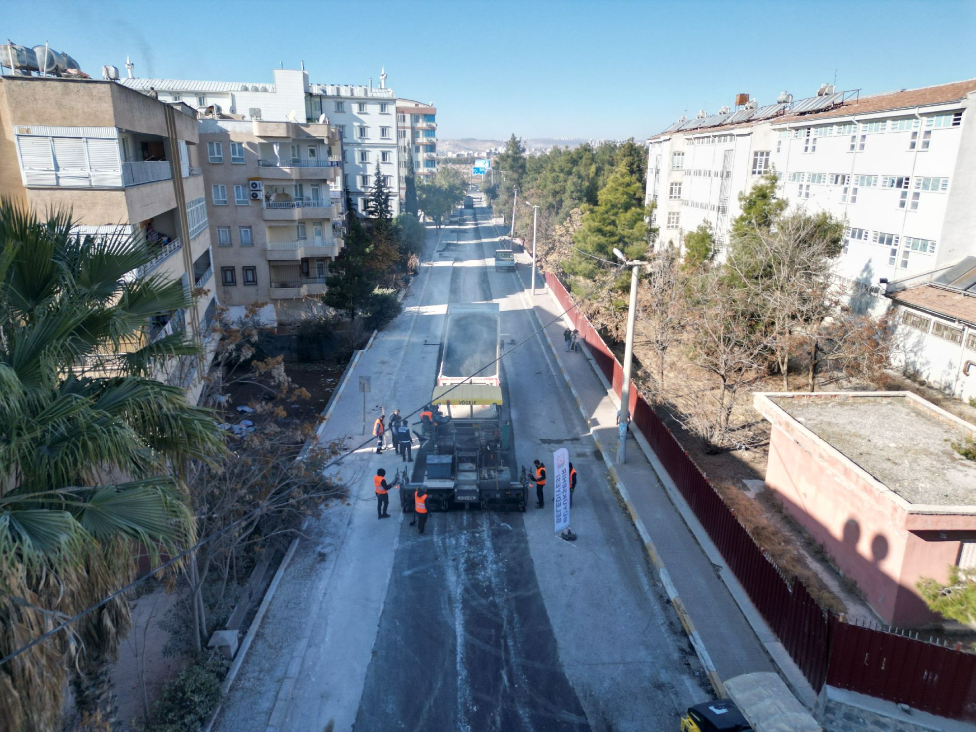 Karaköprü ‘de ulaşımı rahatlatacak çalışmalar