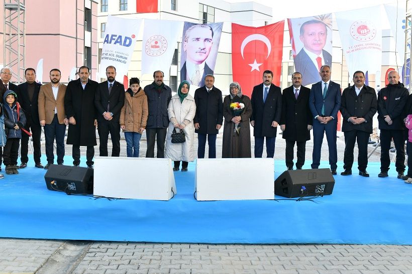 Şanlıurfa ‘da depremzedeler yeni evlerine kavuştu