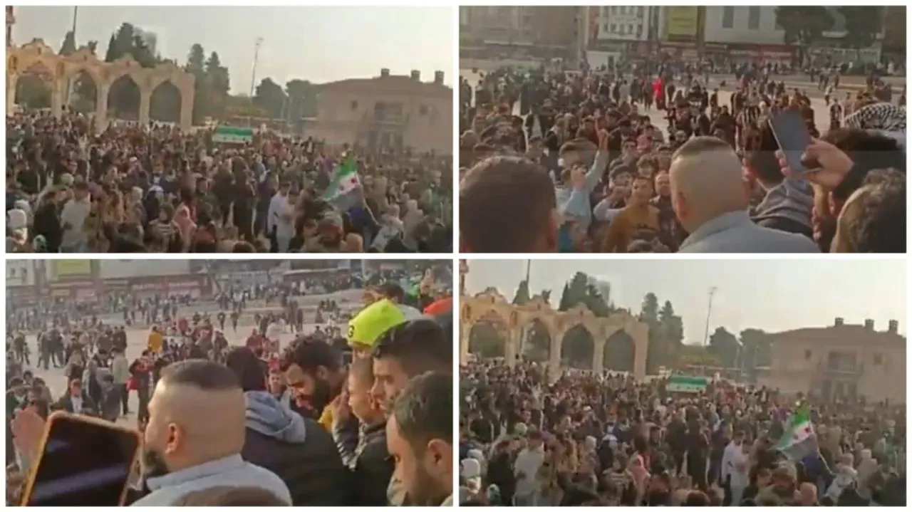 Şanlıurfa’daki Suriyeliler, Esad Yönetiminin Sonunu Kutladı