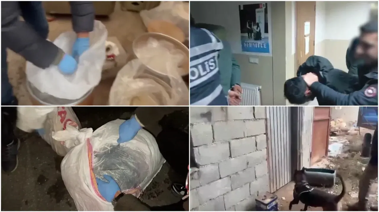 77 ilde NARKOKAPAN-5 Operasyonu: Bin 713 kişi yakalandı