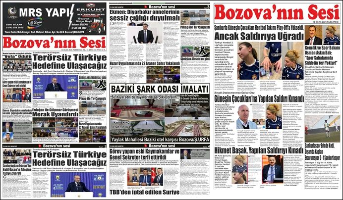 Bozova’nın Sesi Gazetesi