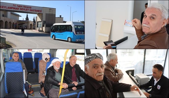 Ceylanpınar’da Şehir İçi Toplu Taşıma Seferleri Başladı